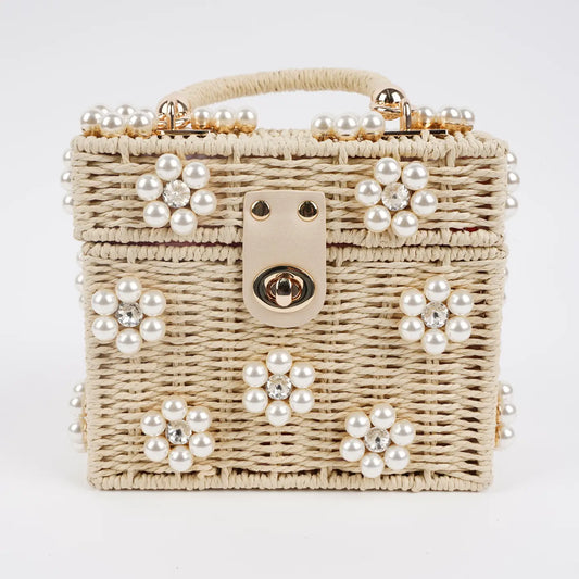 Daisy Woven Bag