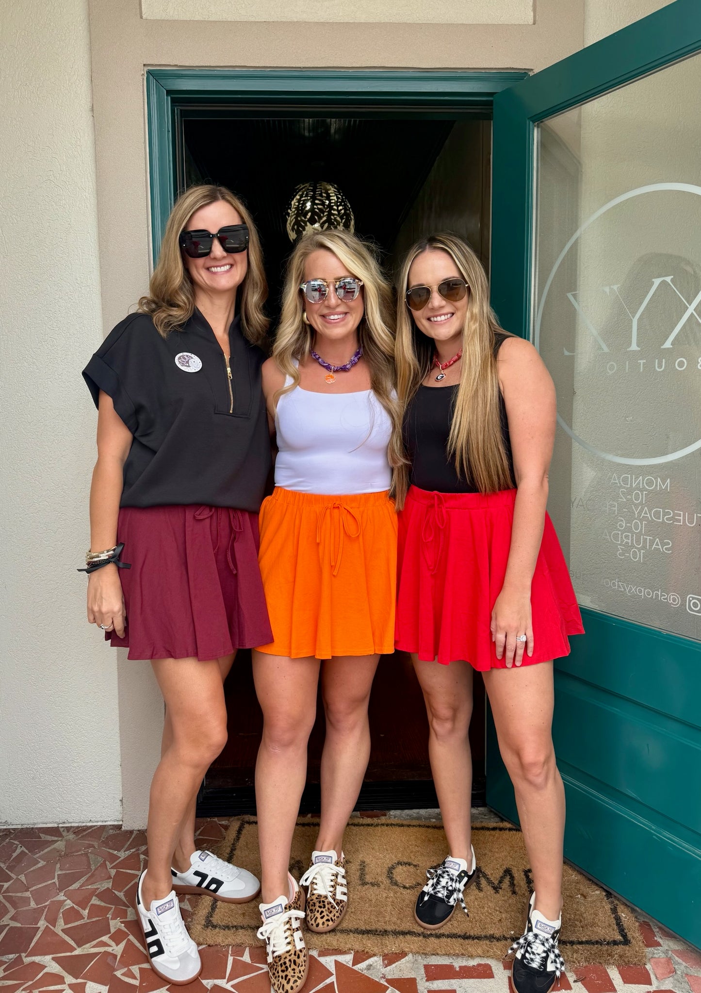 Game Day Knit Flutter Skort-Saturday Steal