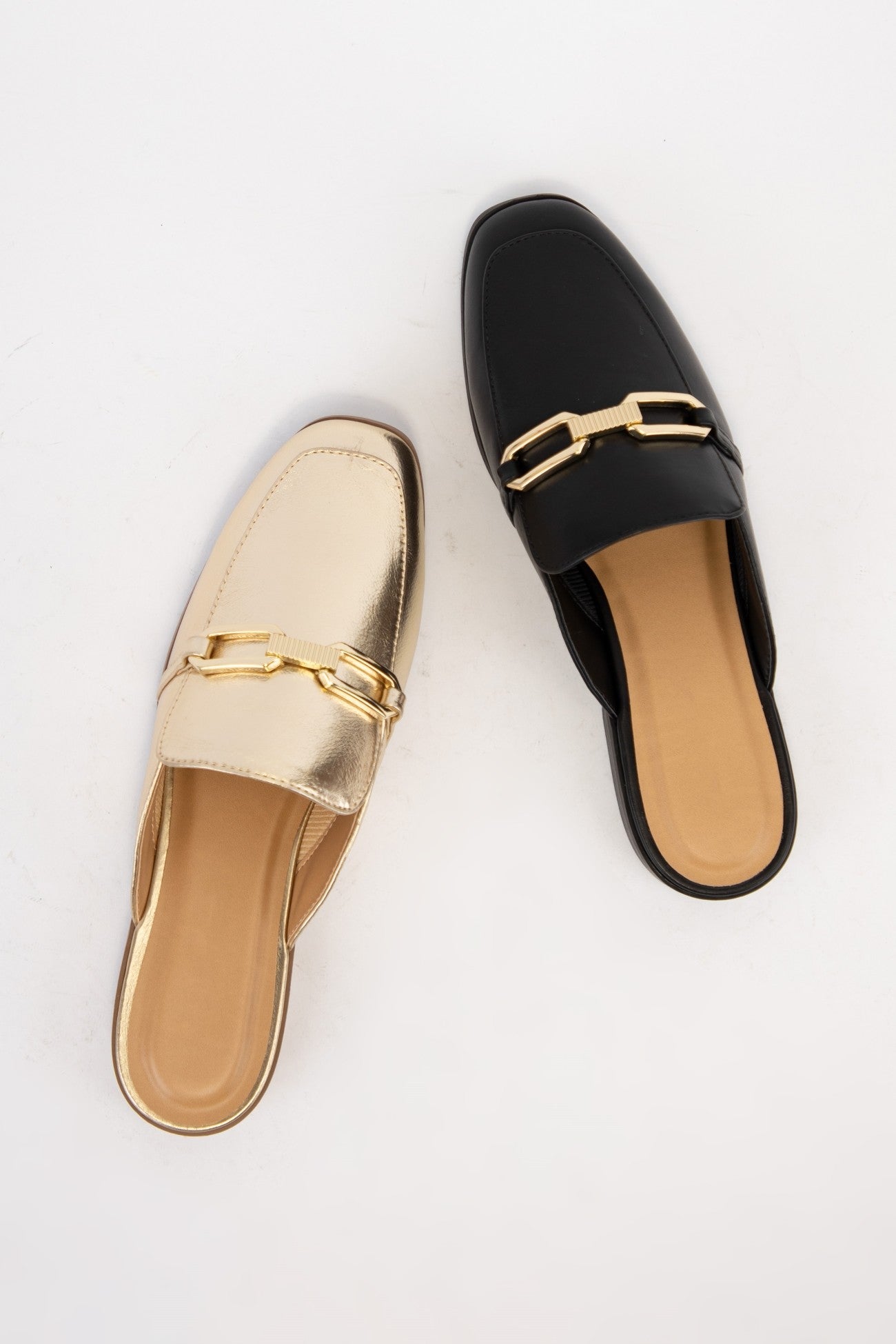 Eleanor Gold Link Mule