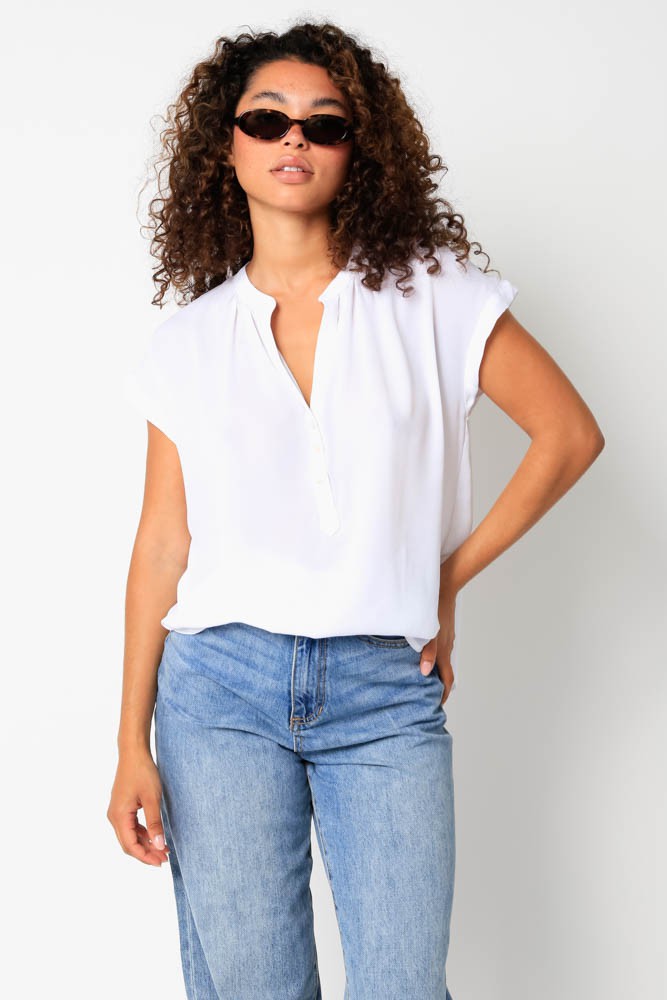 White Ginna Top
