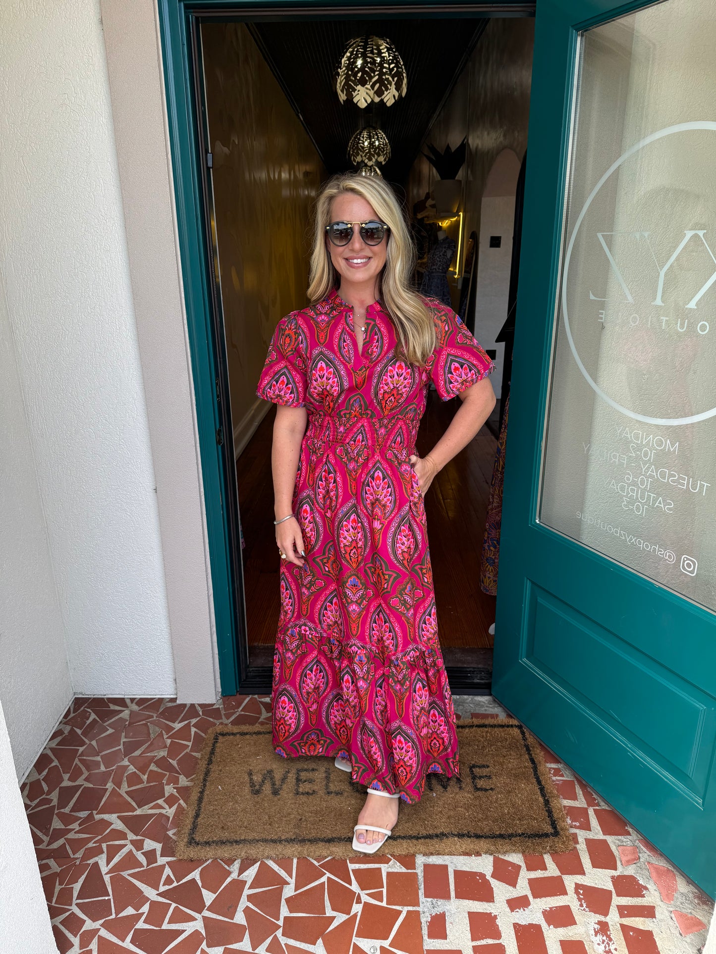 Belraj Poplin Maxi Dress