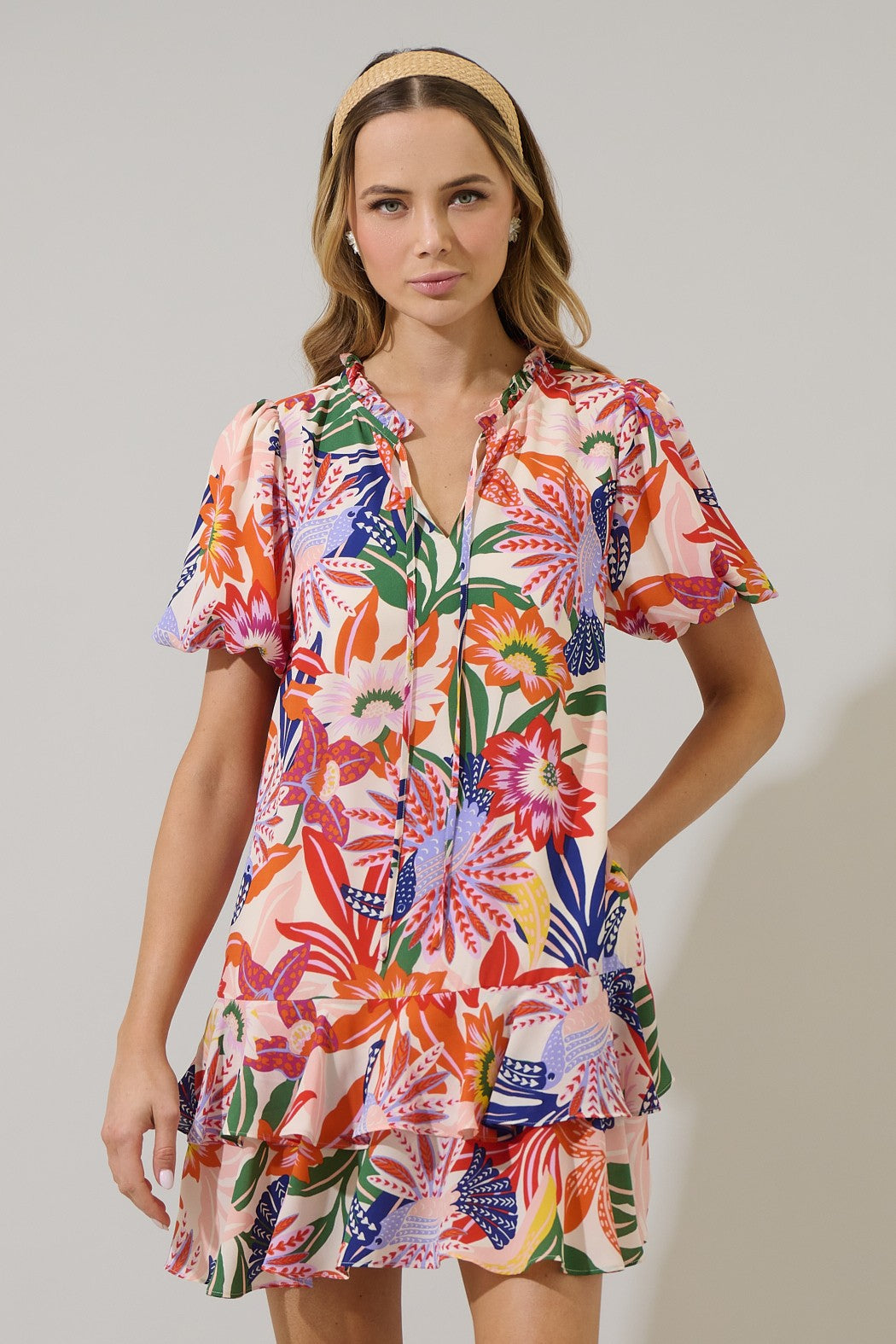Hatley Floral Runner Up Shift Dress