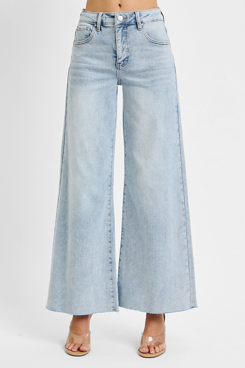 Hillary High Rise Palazzo Jeans