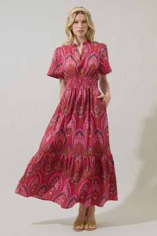 Belraj Poplin Maxi Dress