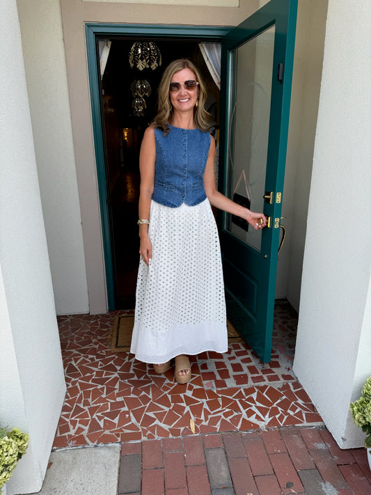 Hazel Button Down Vest