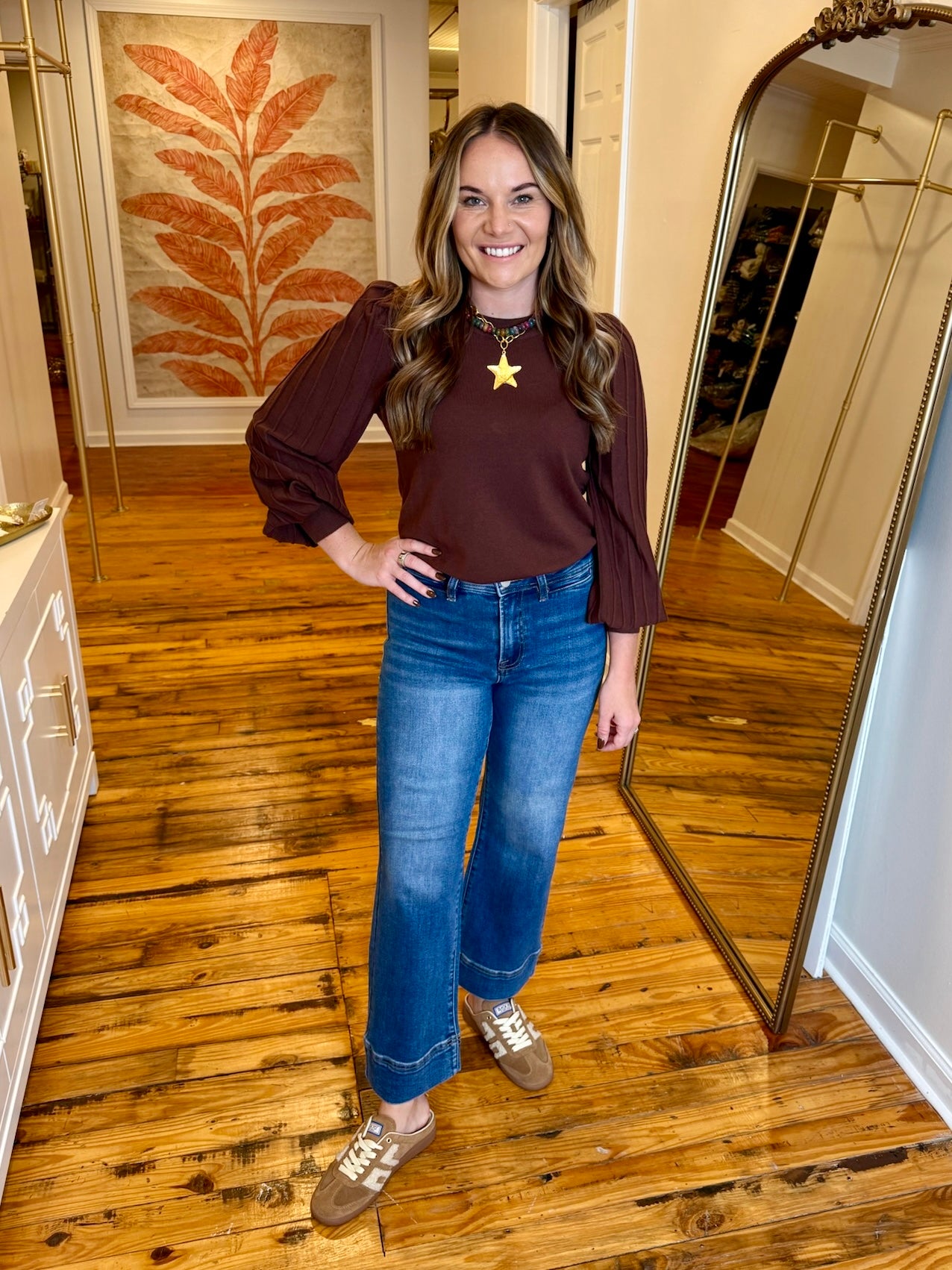 Betsy High Rise Crop Jeans