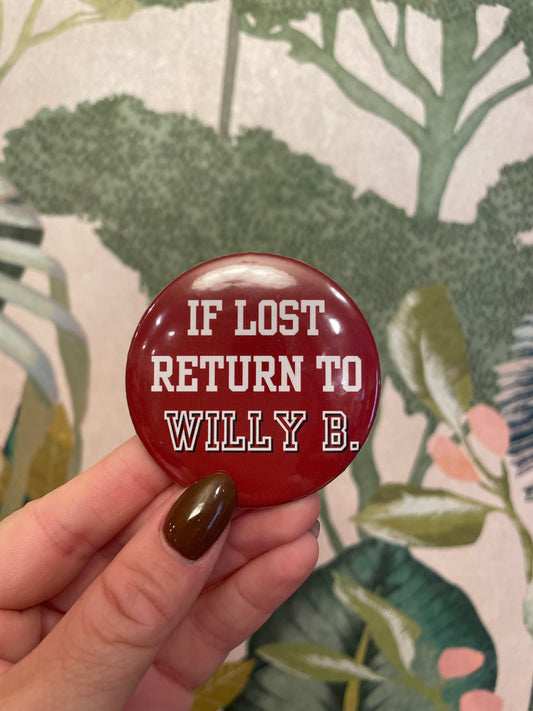 Willy B Gameday Pin