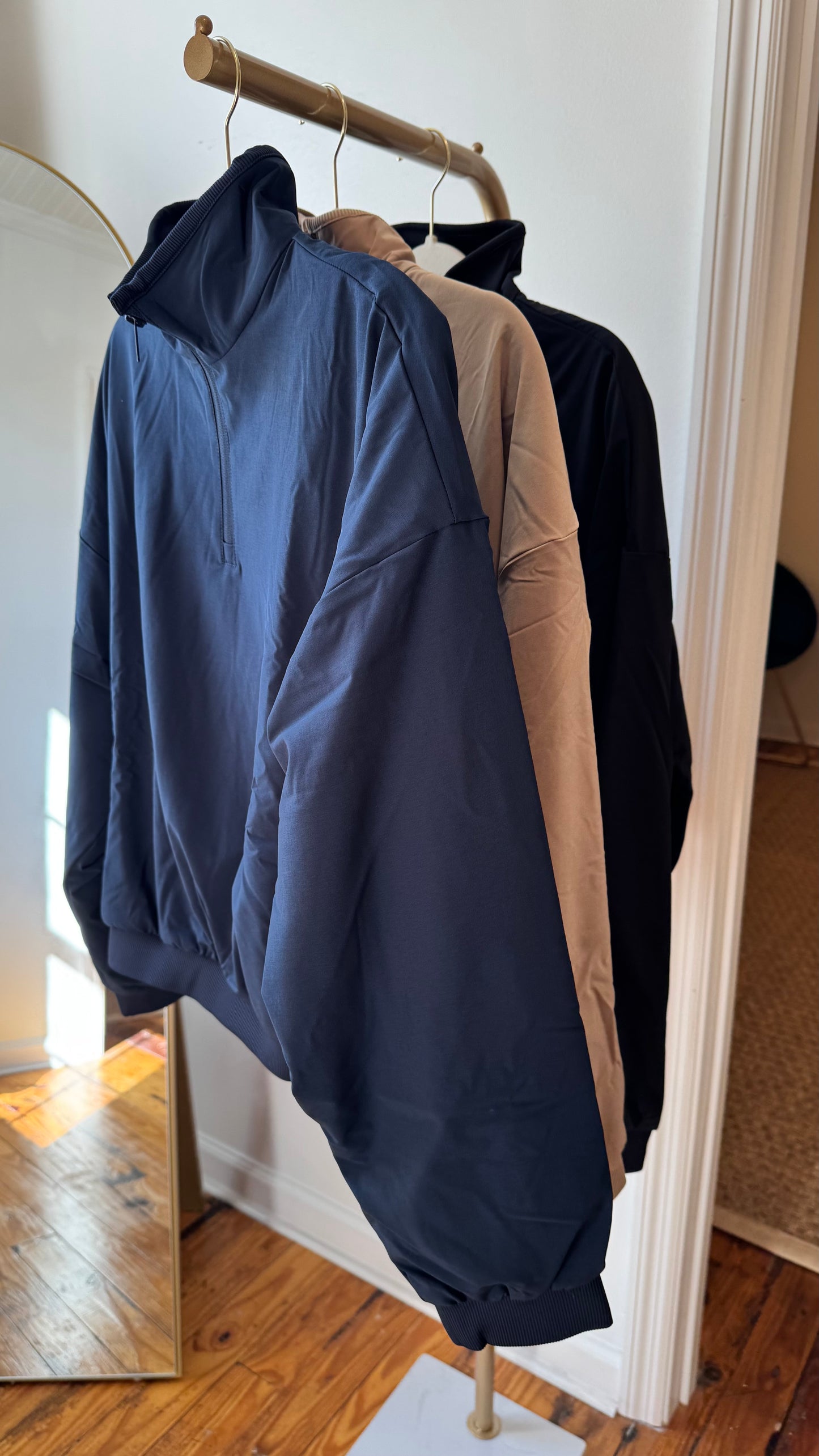 Stretch Inner Fleece Pullover - Saturday Steal