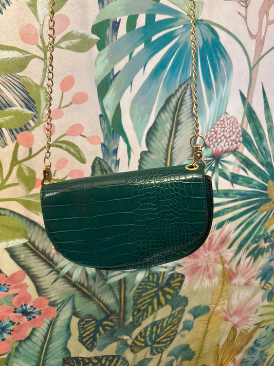 Croc Crossbody Purse