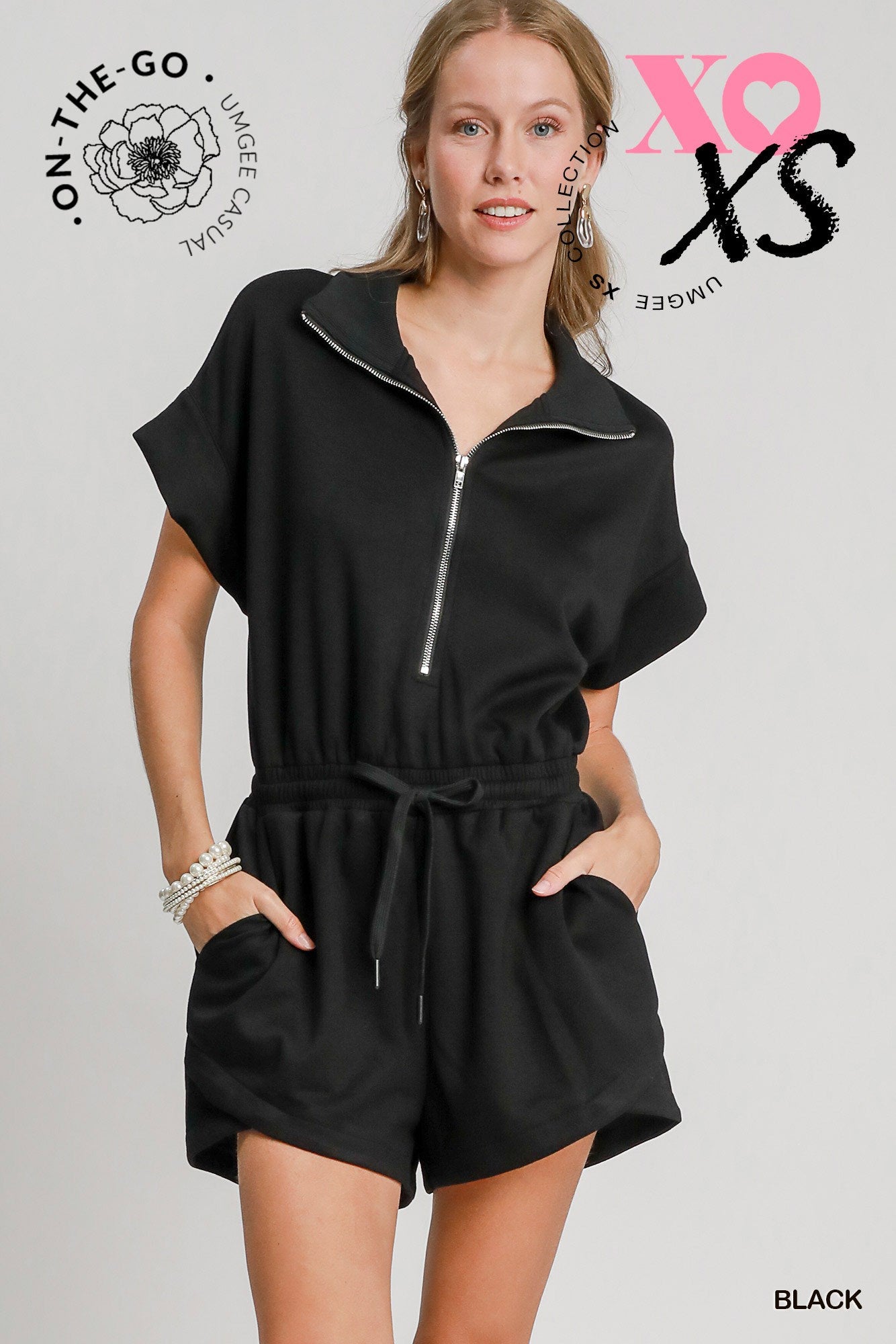 Luxeknit Zip Up Romper