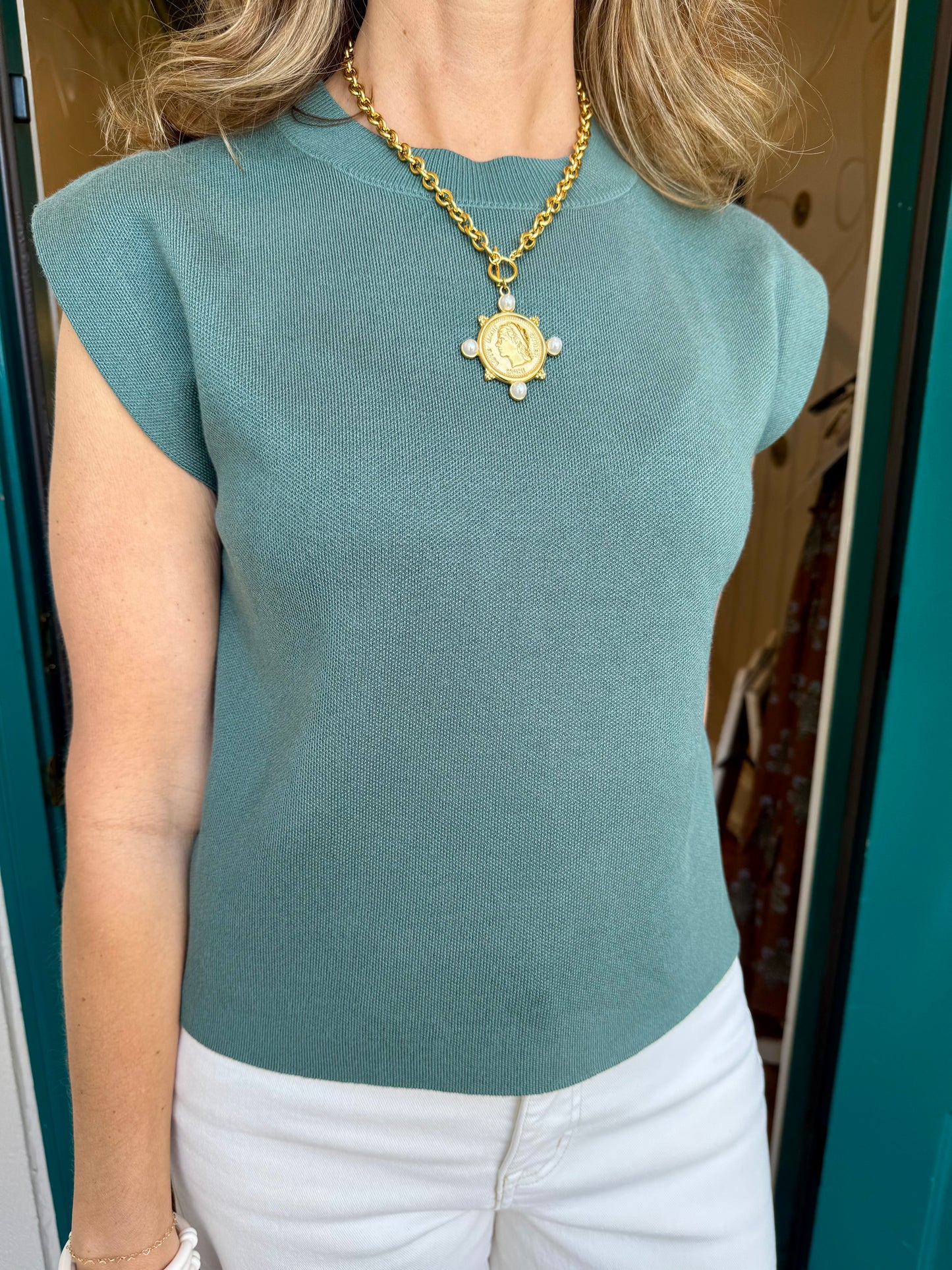 Short Sleeve Sweater - Saturday Steal