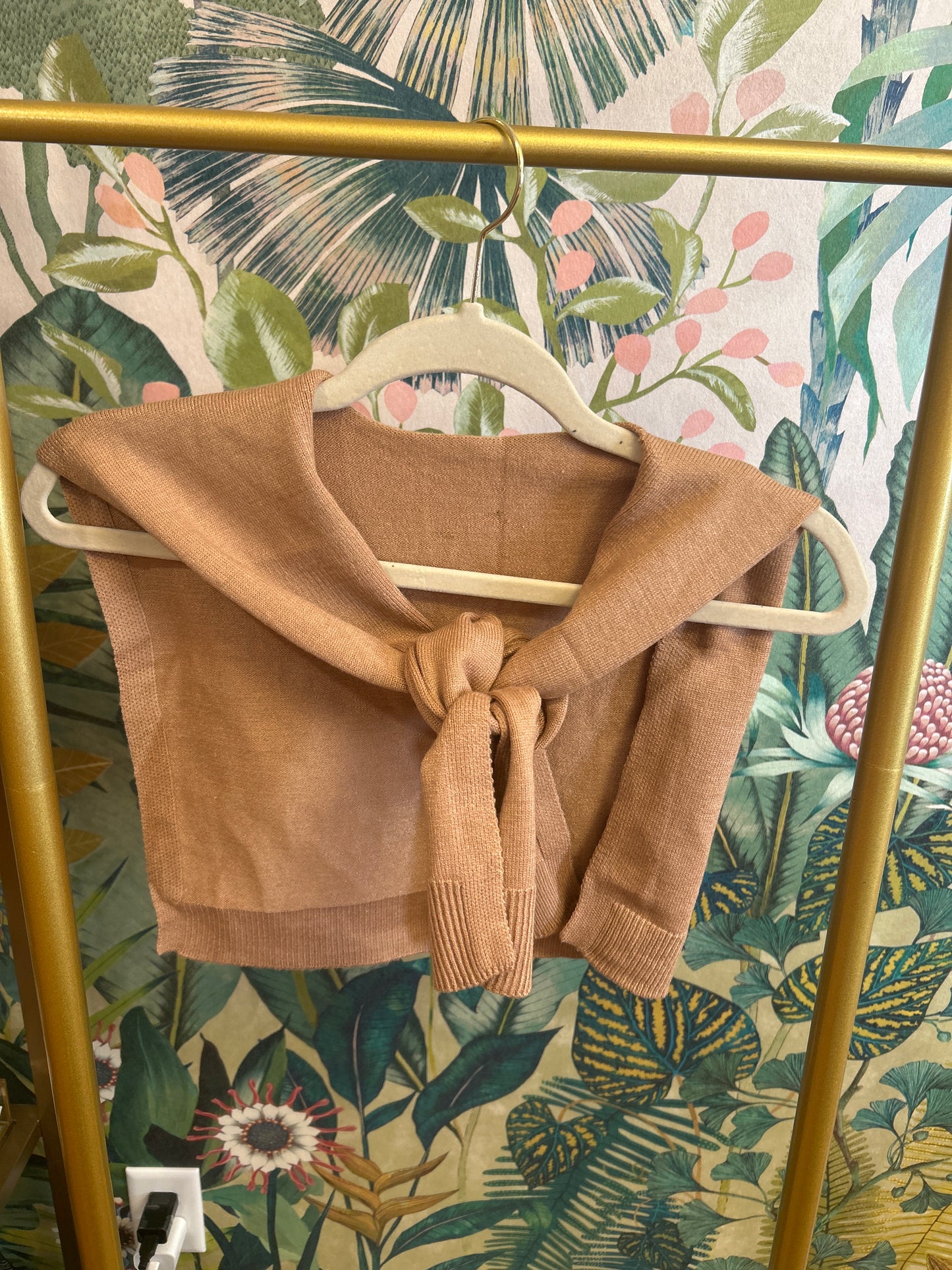 Camel Sweater Shrug