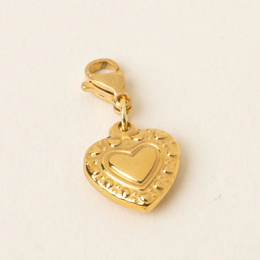 Jewelry Charm Gold-Heart