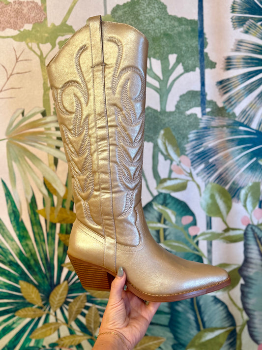 Dixie Platino Western Boot
