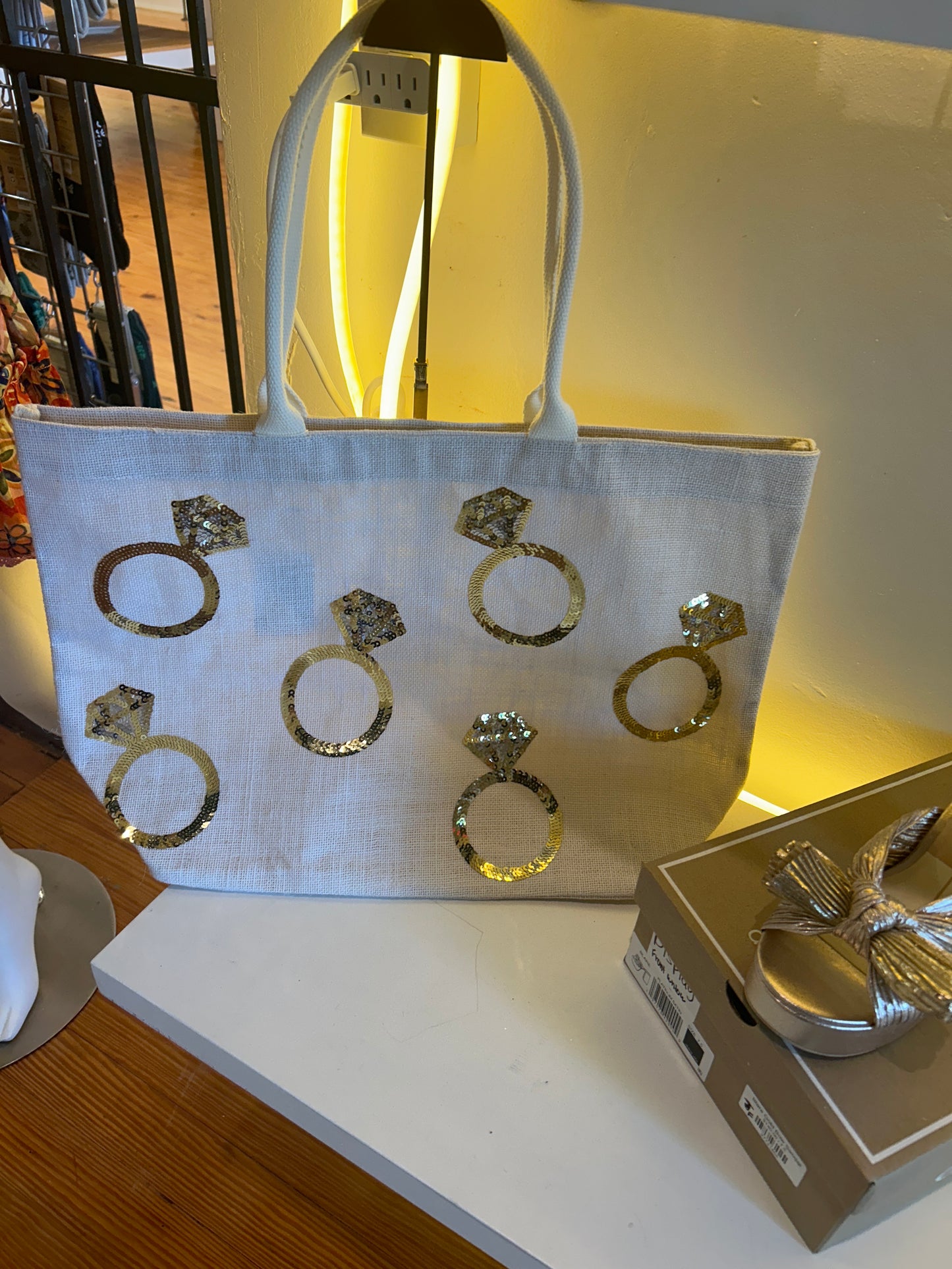 Bride Sparkle Tote
