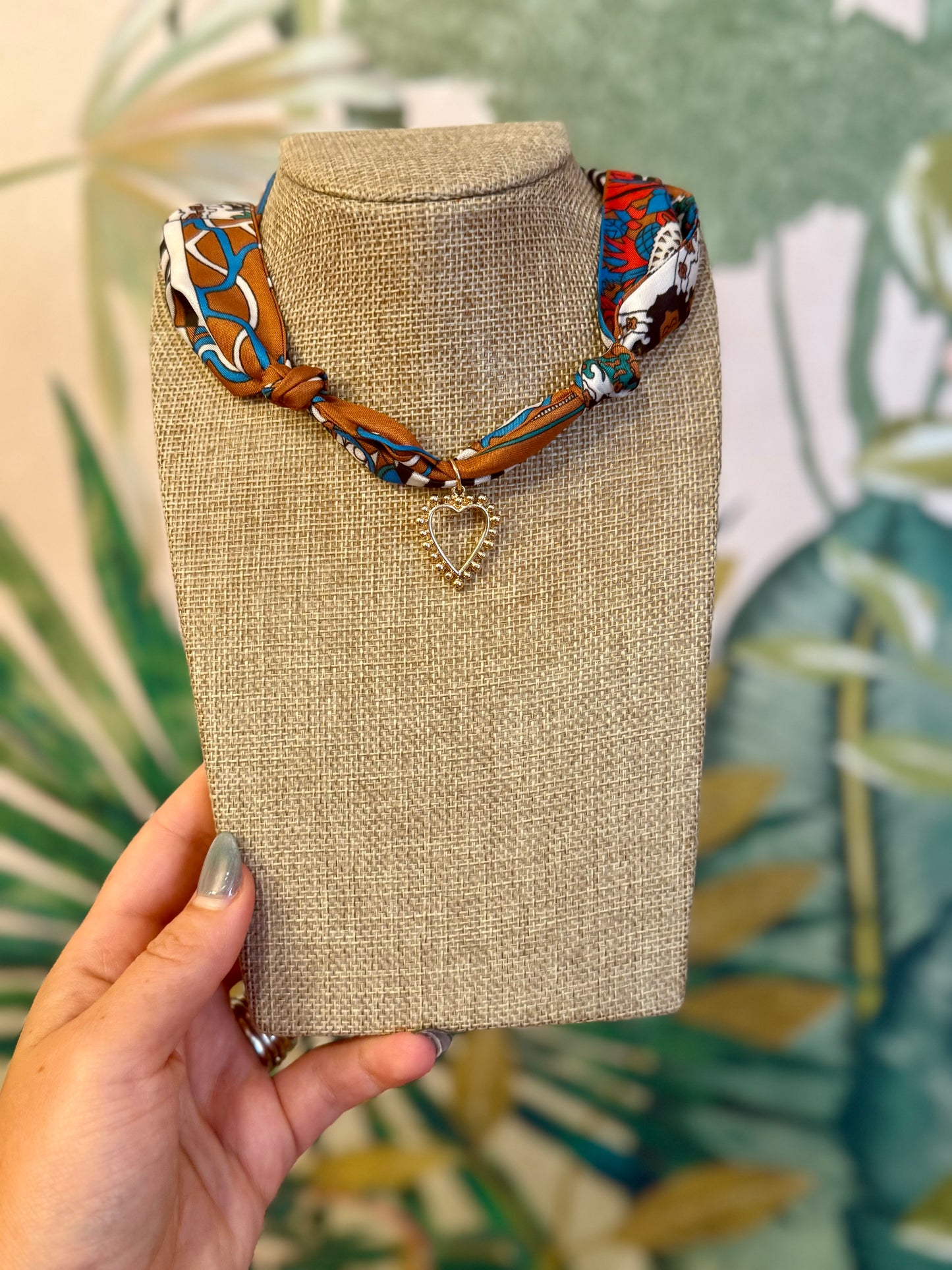 Savannah Scarf Necklace