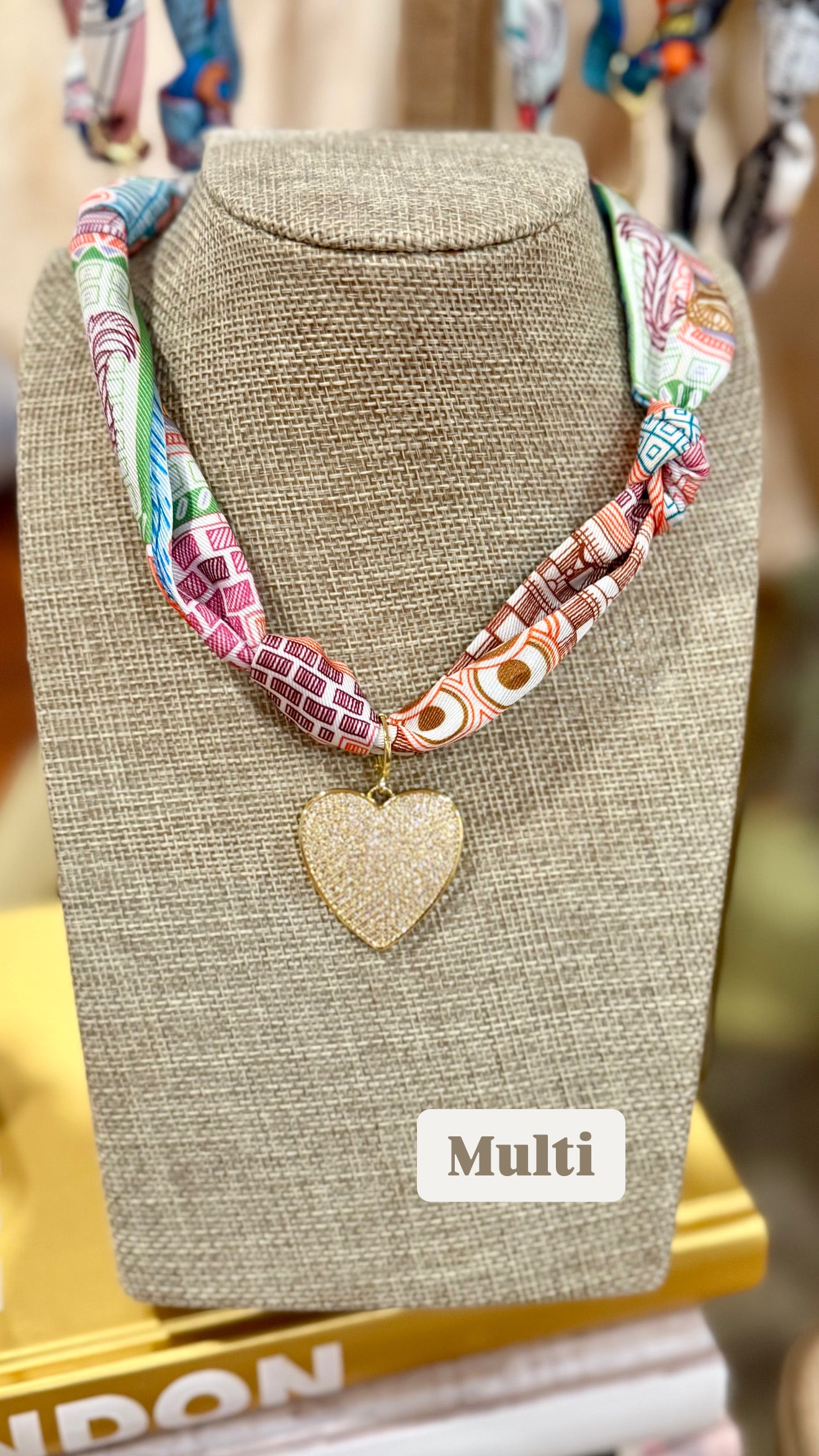 Scarf Necklace