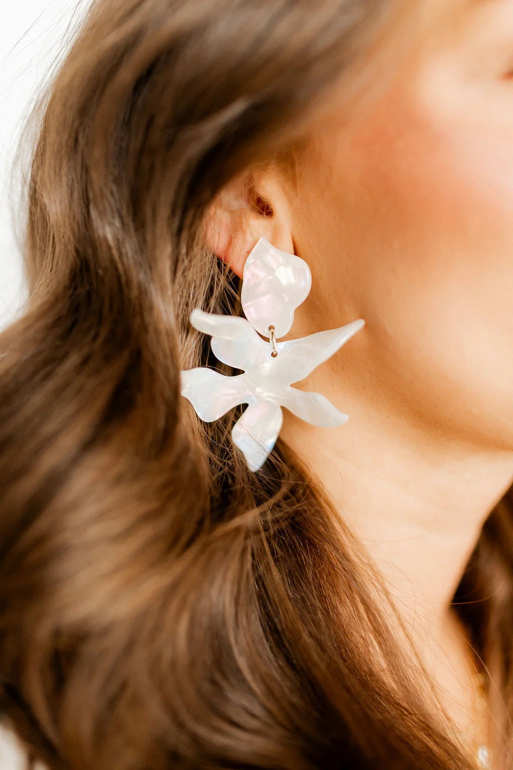 Flora - Earrings (Iridescent)