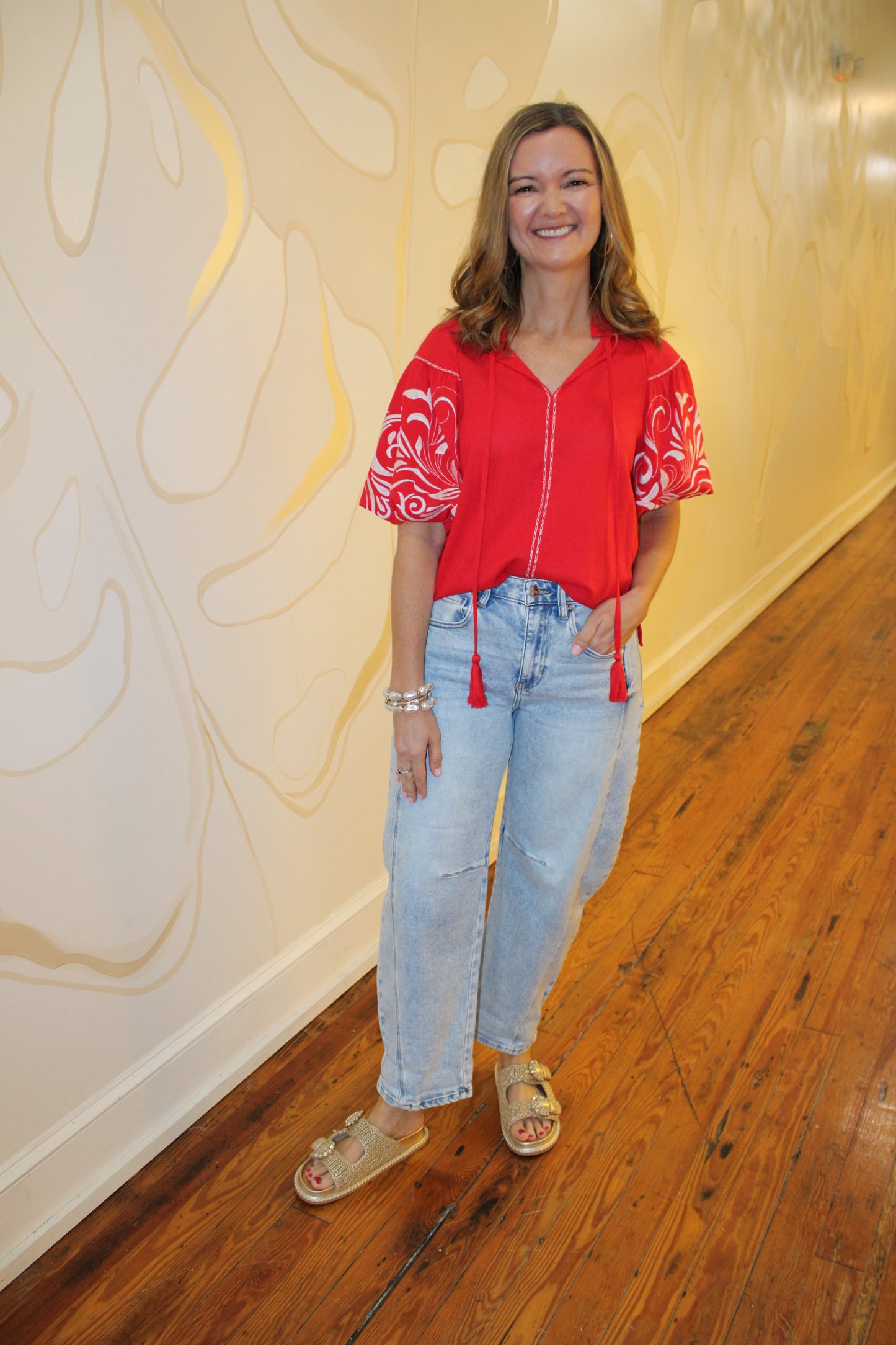 High Rise Boyfriend Barrel Jeans
