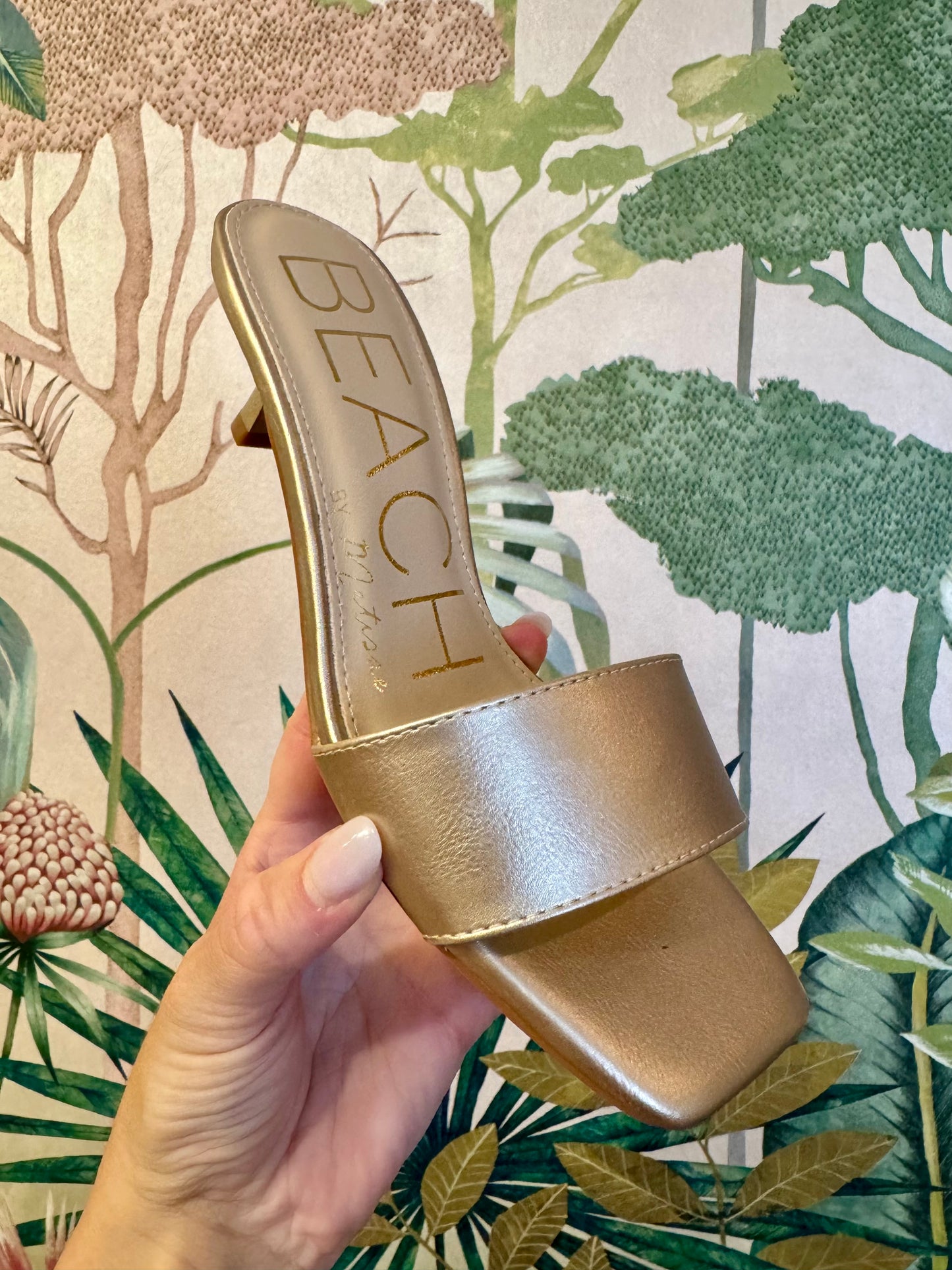 Gold Capricorn Heel
