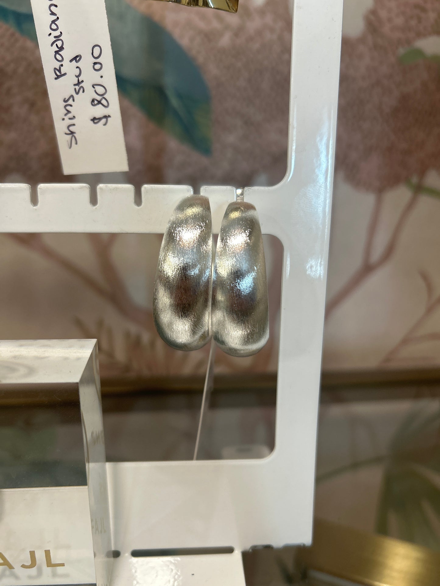 Silver Brooke Hoop-Sheila Fajl