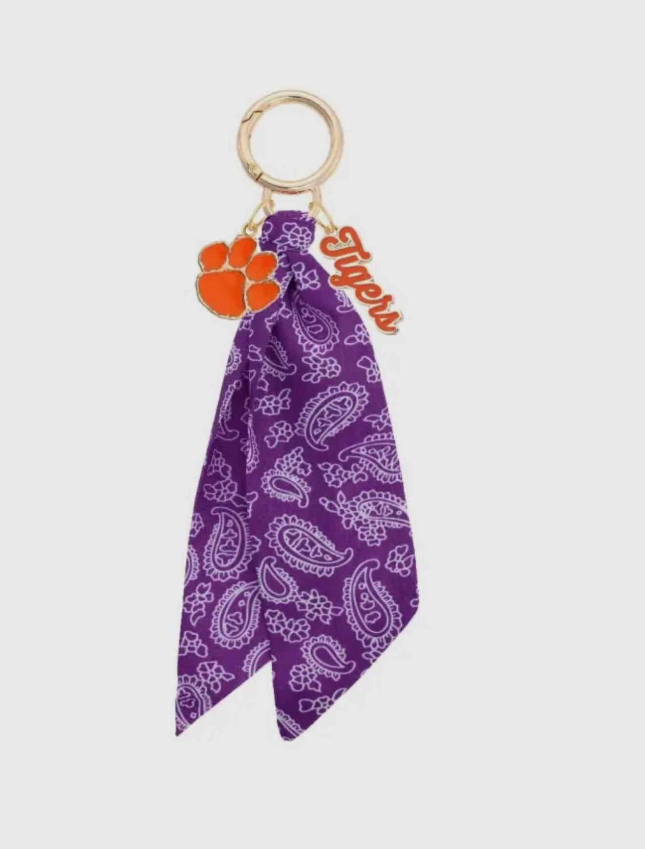 Game Day Scarf Bag Charm