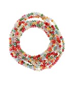 Red & Multi Colored Bracelet Stack