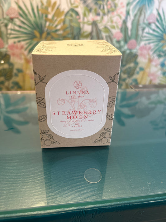 Strawberry Moon Candle-Linnea