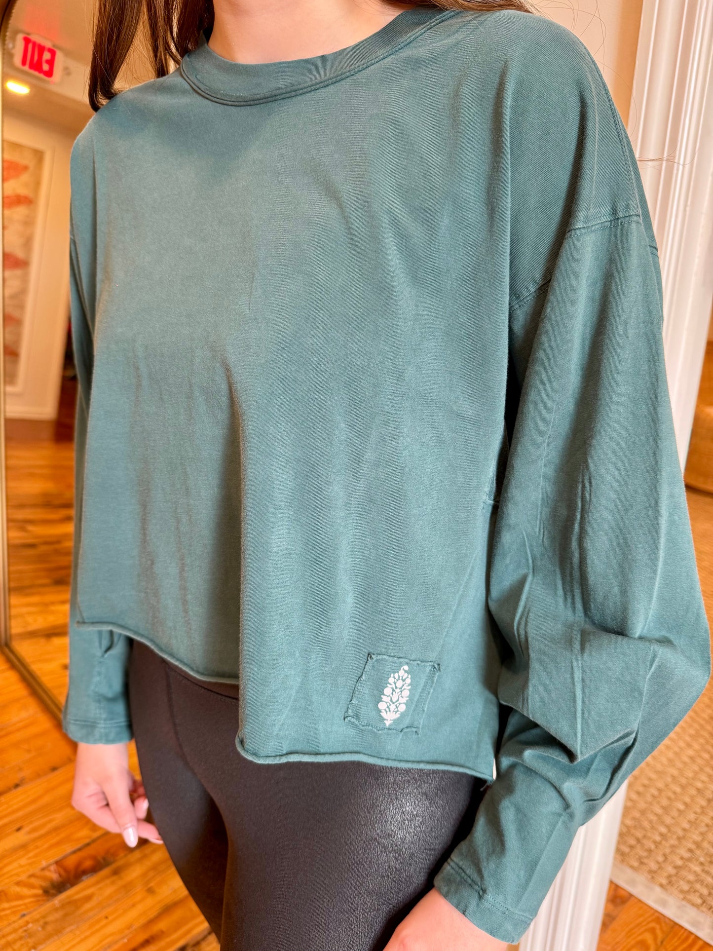 Evergreen Inspire Layer Tee-Free People Movement