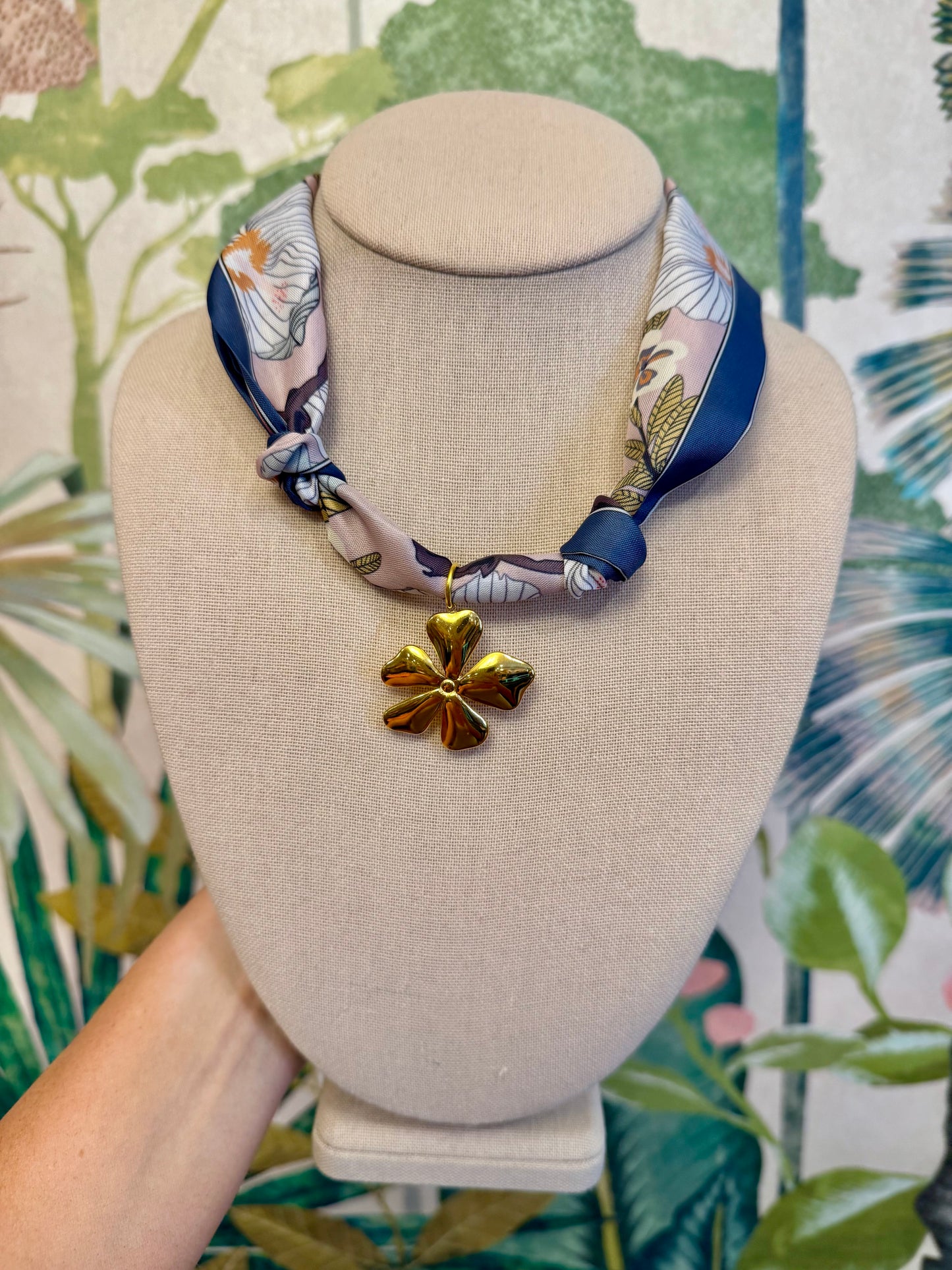 Ava Scarf Necklace