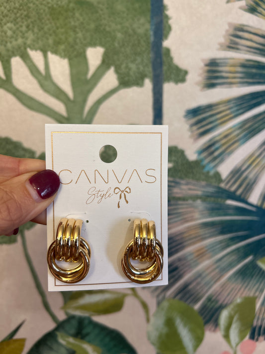 Goldie Vintage Knot Earrings