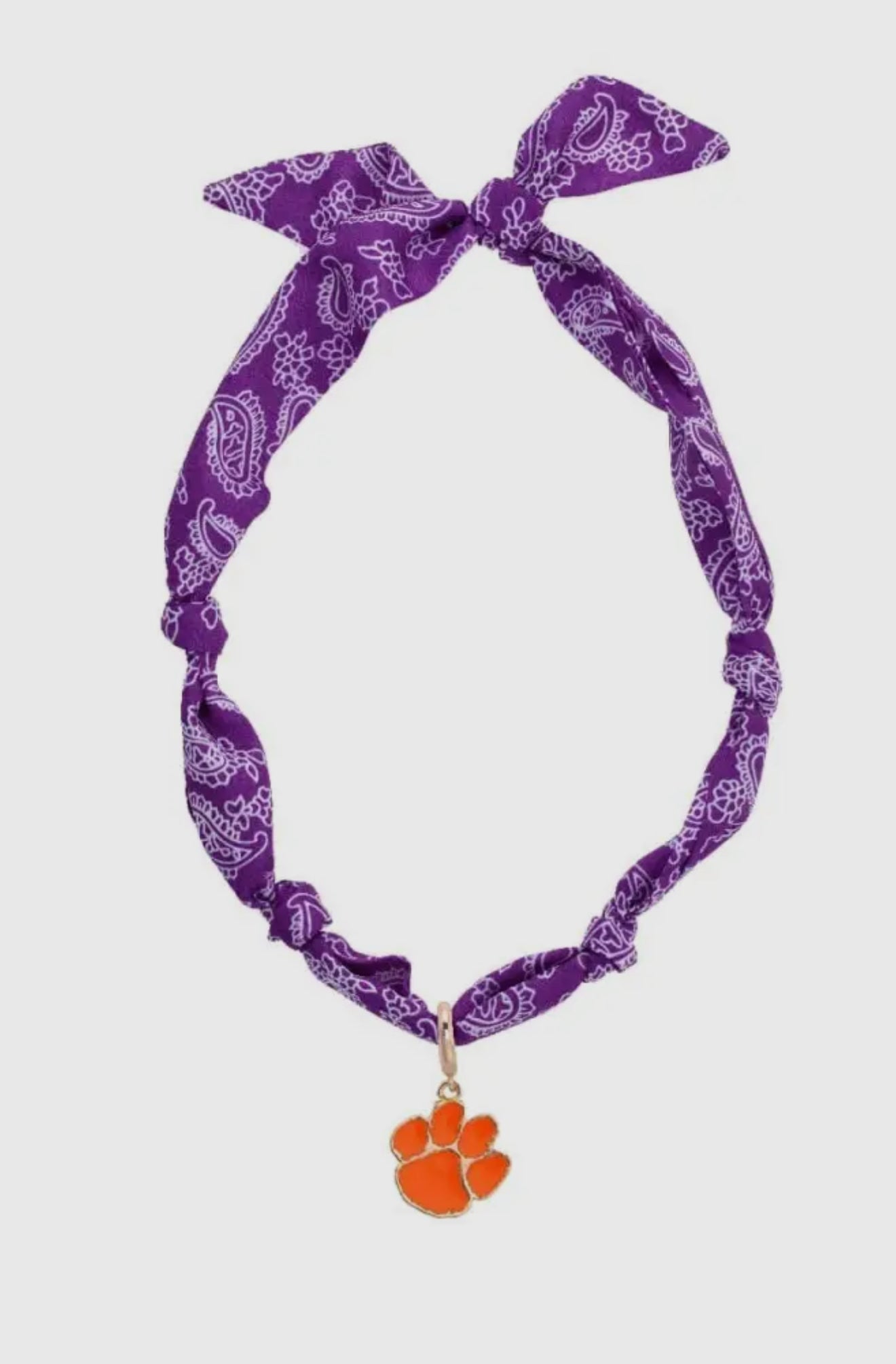 Game Day Scarf Necklace