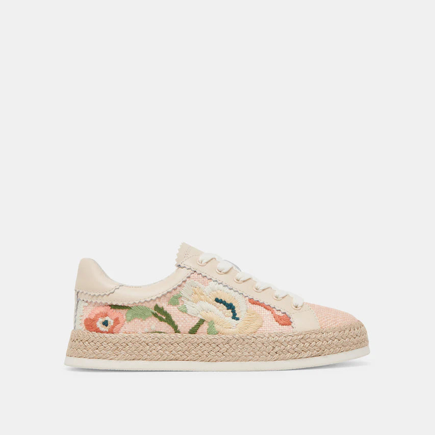 Pink Azalia Raffia Sneaker Dolce Vita