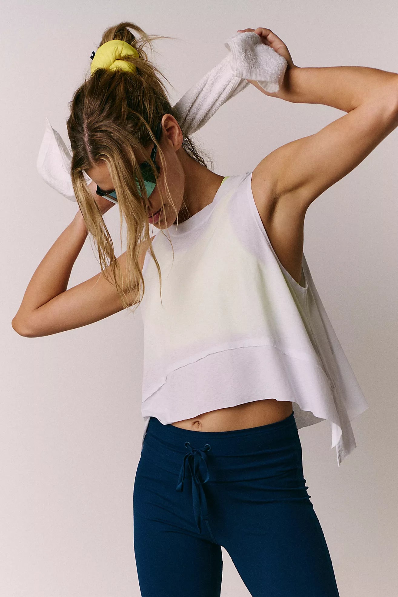 White Tempo Tank- Free People Movement