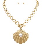 Seashell Charm Necklace
