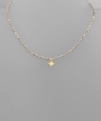 Hematite Beaded Necklace