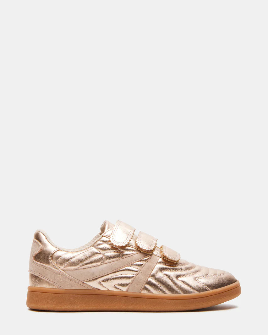 Macer Rose Gold Sneakers-Steve Madden