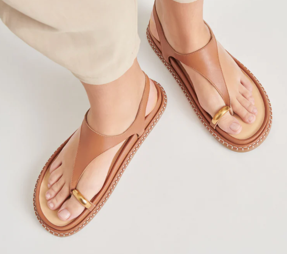 Stefan Saddle Leather Sandal - Dolce Vita