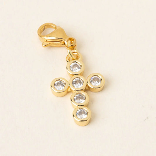 Jewelry Charm Gold-Cross