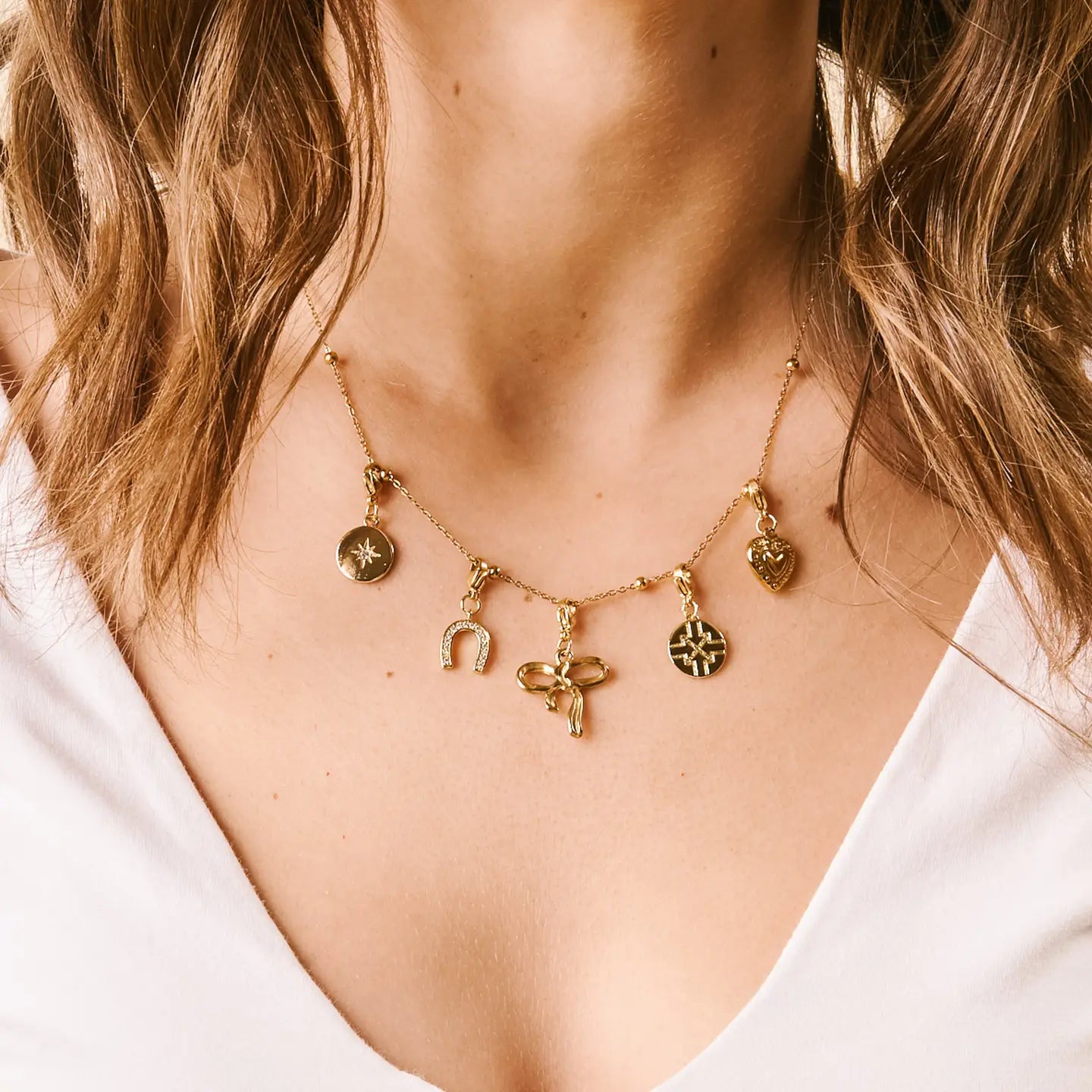Jewelry Charm Gold-Heart
