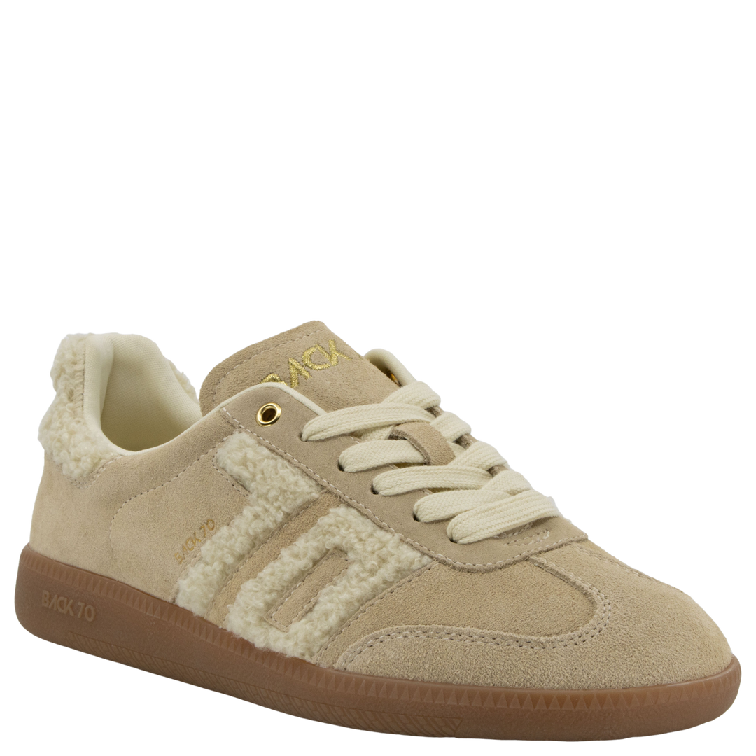 Cloud Teddy Tan Beige Sneakers-Back 70