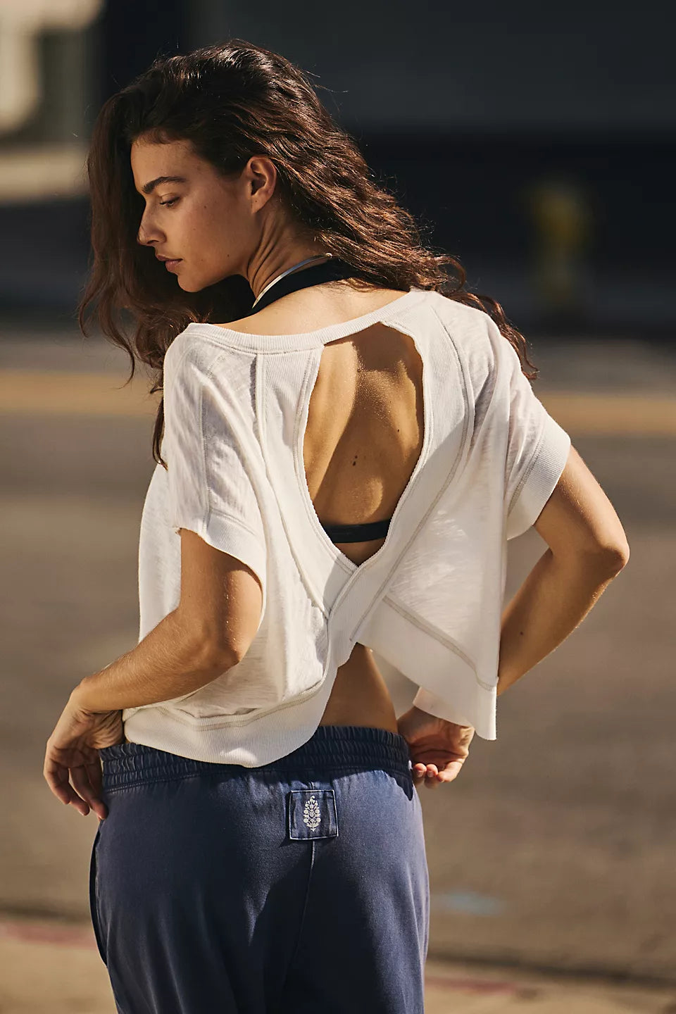 White My Time Tee-Free People Movement