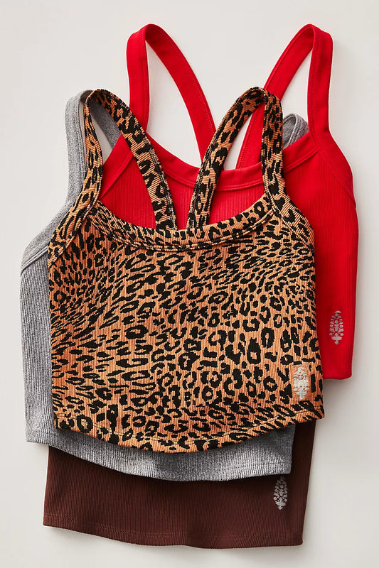 Leopard All Clear Cami-Free People Movement
