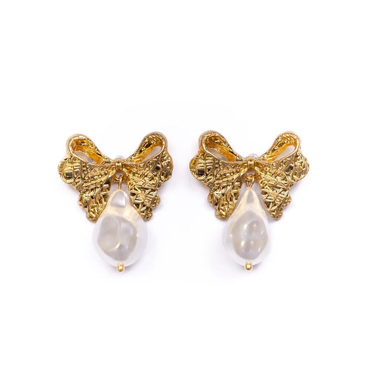 Cecilia Bow Earrings