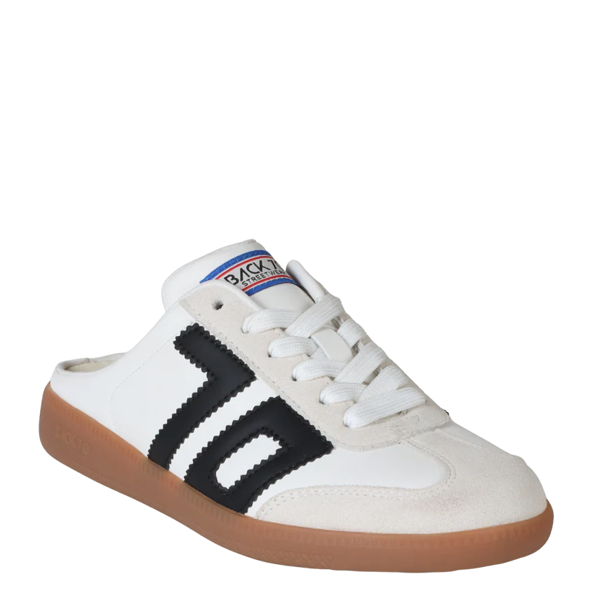 Easter White Black Slide Sneaker-Back 70