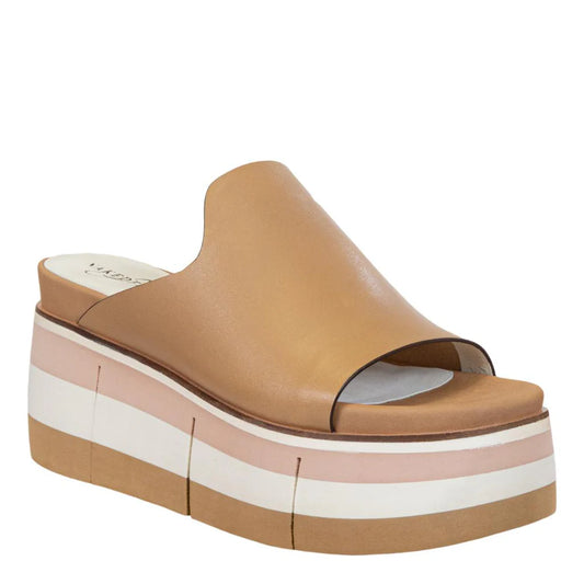 Flow Ecru Platform Sandal-Naked Feet