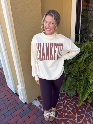 Thankful Mock Neck