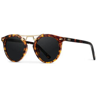 Skyler Tortoise Round Polarized Sunglasses