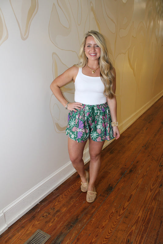 Penelope Floral Shorts