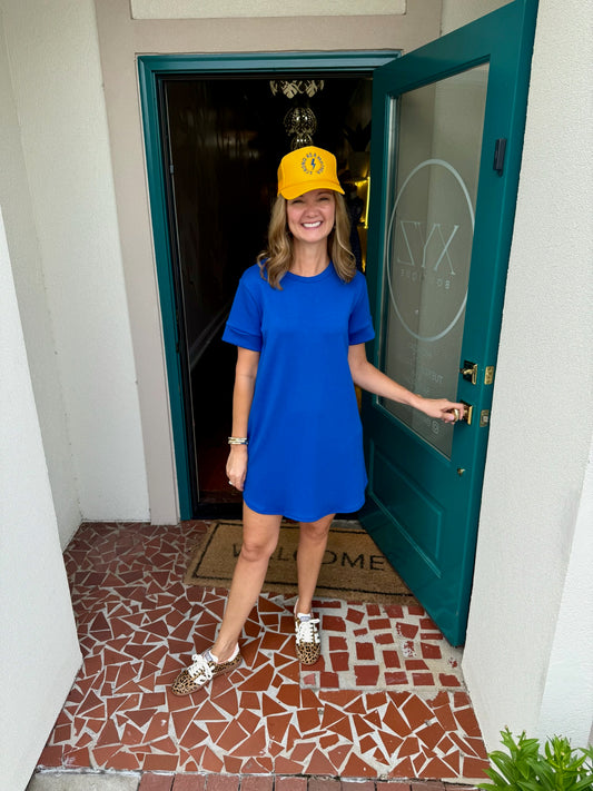 Royal Blue Modal Dress